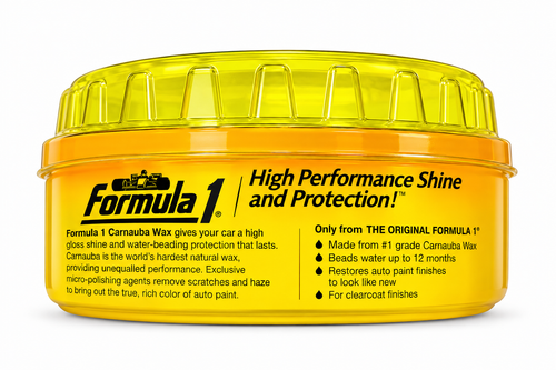 Formula 1 Original Carnauba Car Wax – High Performance Car Polish & Protection