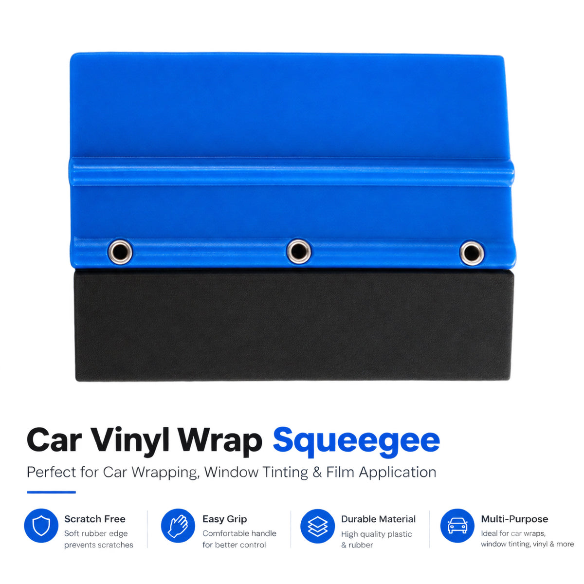 Car Vinyl Wrap Squeegee – Professional Scratch-Free Film Application Tool 🛠️✨